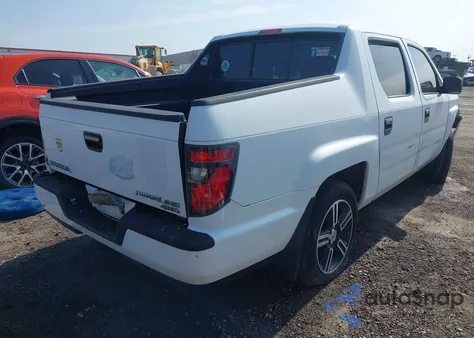 2012 Honda Ridgeline Sport from USA, damaged, VIN 5FPYK1F77CB455030